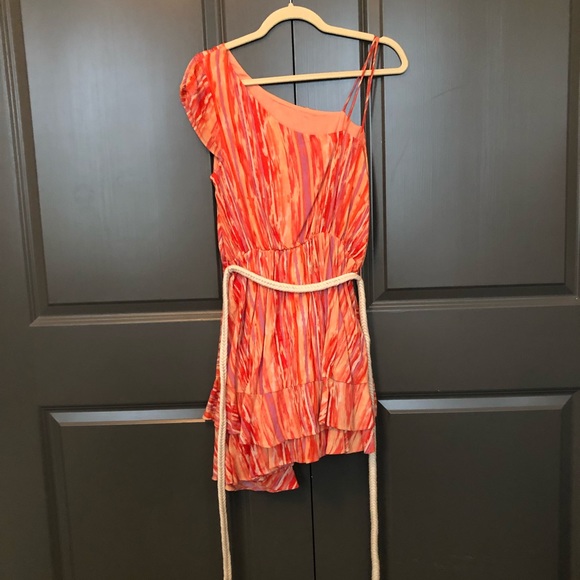 Free People asymmetric hem rope belt size small dress - Picture 4 of 6